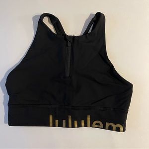 Lululemon Energy Sports Bra High Neck Long Line